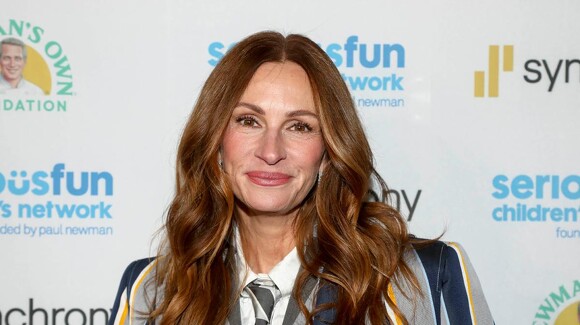 Julia Roberts a fait croire que c'était une bonne idée de combiner des rayures avec des rayures
