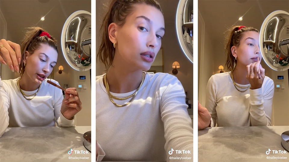 Hailey Bieber & Jennifer Lopez Swear By This $22 Hack For Crafting a Plump Pout