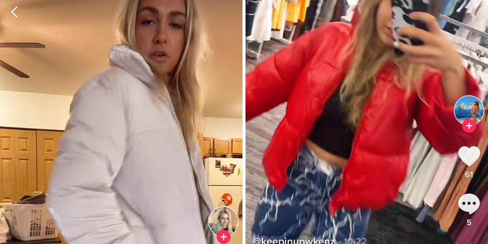 TikTokers Are Obsessed With Target’s Aritzia Look-Alike Puffer Jackets for $25