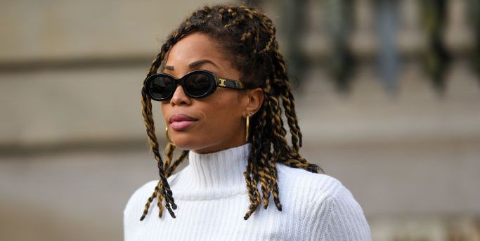 Lunettes de soleil noires testées et revues par BAZAAR
