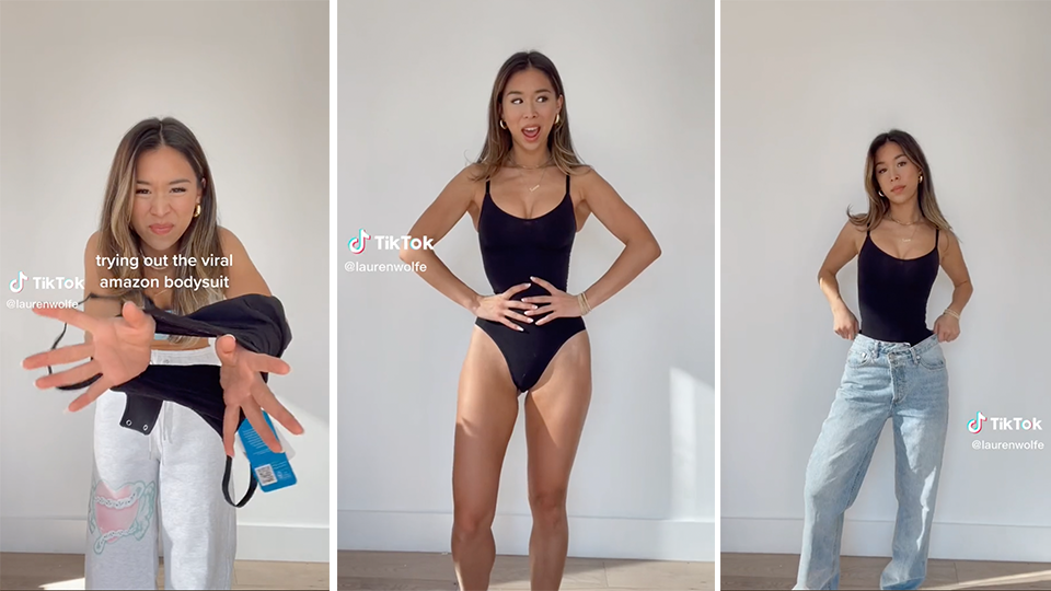 This Bestselling Shapewear Bodysuit Went Viral on TikTok & Shoppers Say They Look So ‘Snatched’ In It