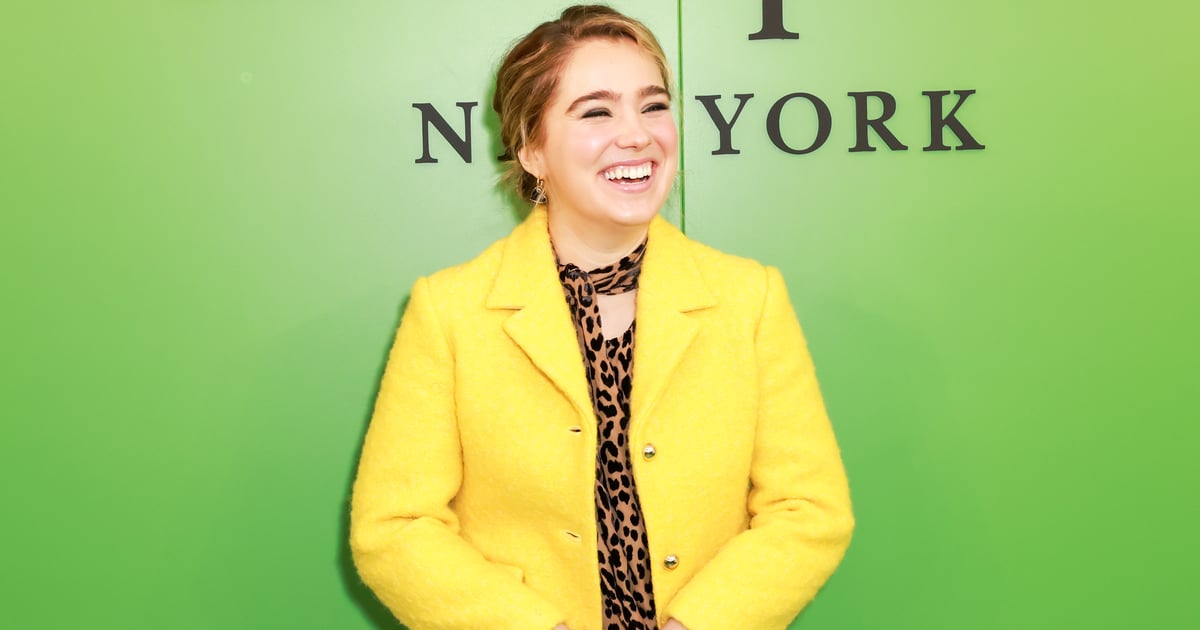 Haley Lu Richardson à la présentation Kate Spade automne 2023