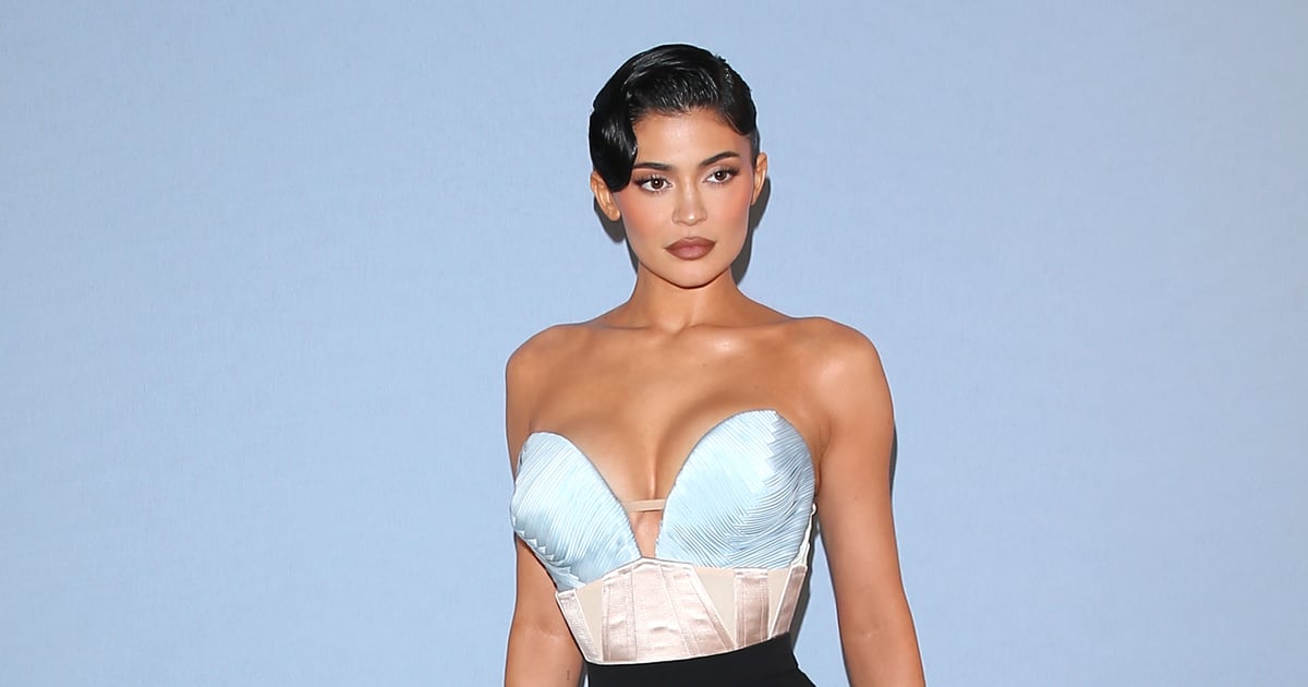 La robe corset Jean Paul Gaultier de Kylie Jenner à Paris