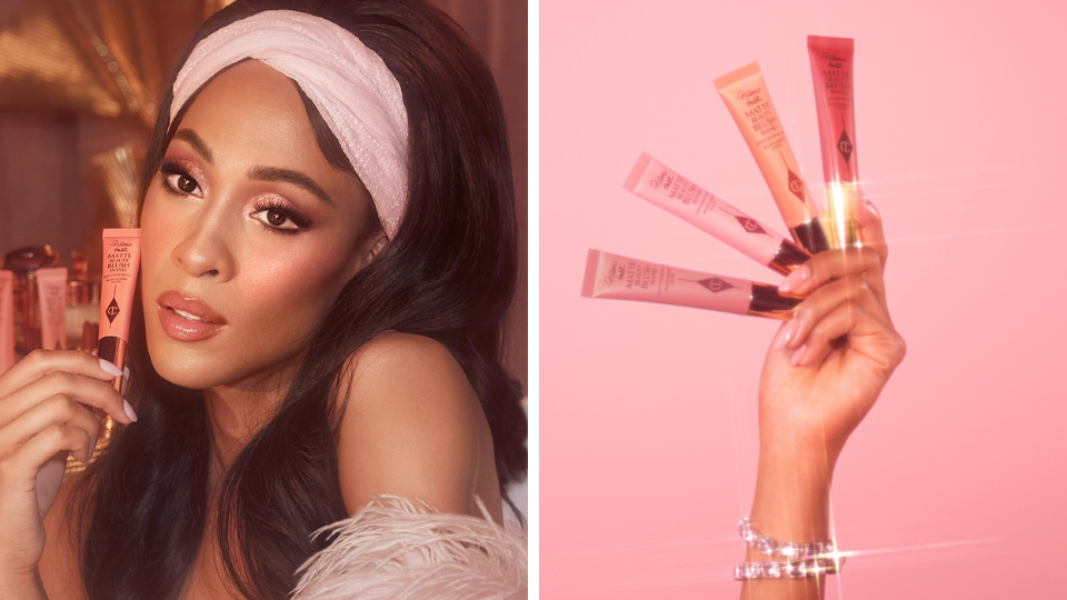 Charlotte Tilbury Just Rolled Out Matte Blush Beauty Wands With an Exciting New Celeb Face