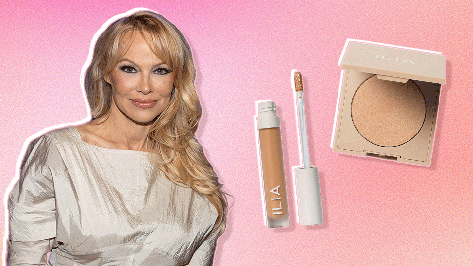 Turns Out Pamela Anderson Carries the Same Beauty Products in Her Handbag as the Rest of Us