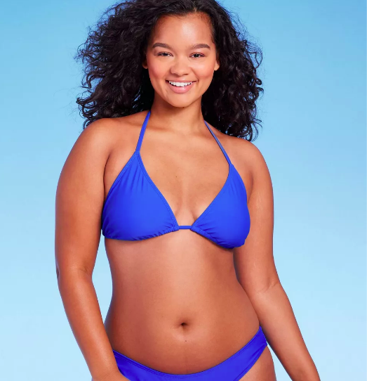 Haut de bikini triangle