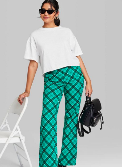   T-shirt court coupe décontractée à manches courtes - Wild Fable™