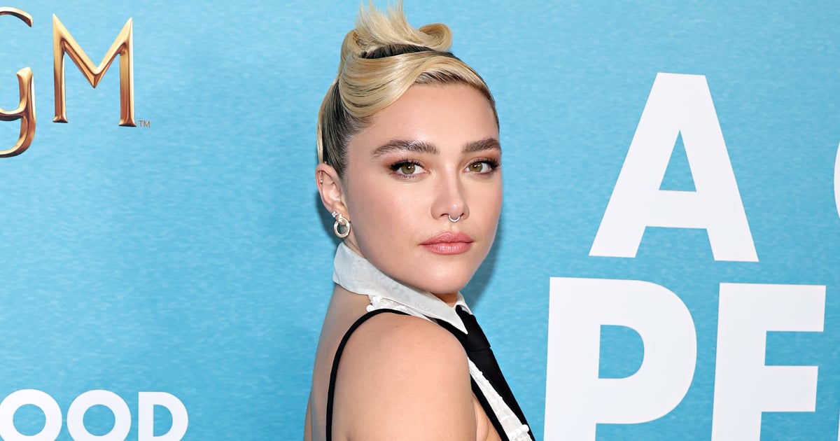 Florence Pugh Valentino Tie Dress à A Good Person Screening