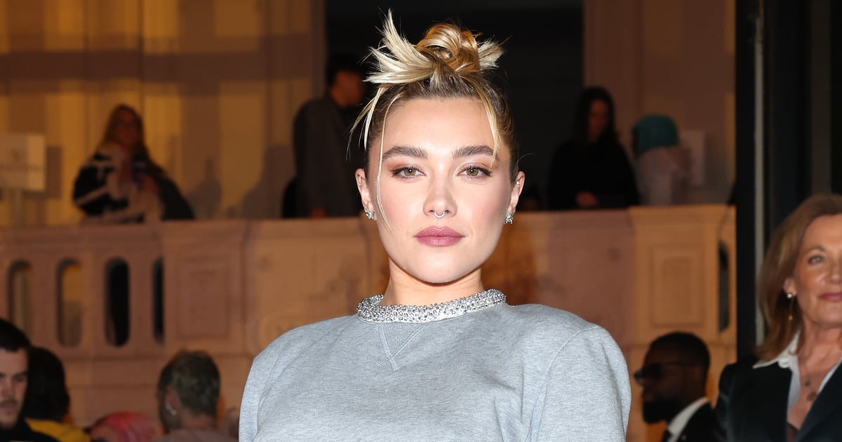 La jupe nue de Florence Pugh au défilé Valentino