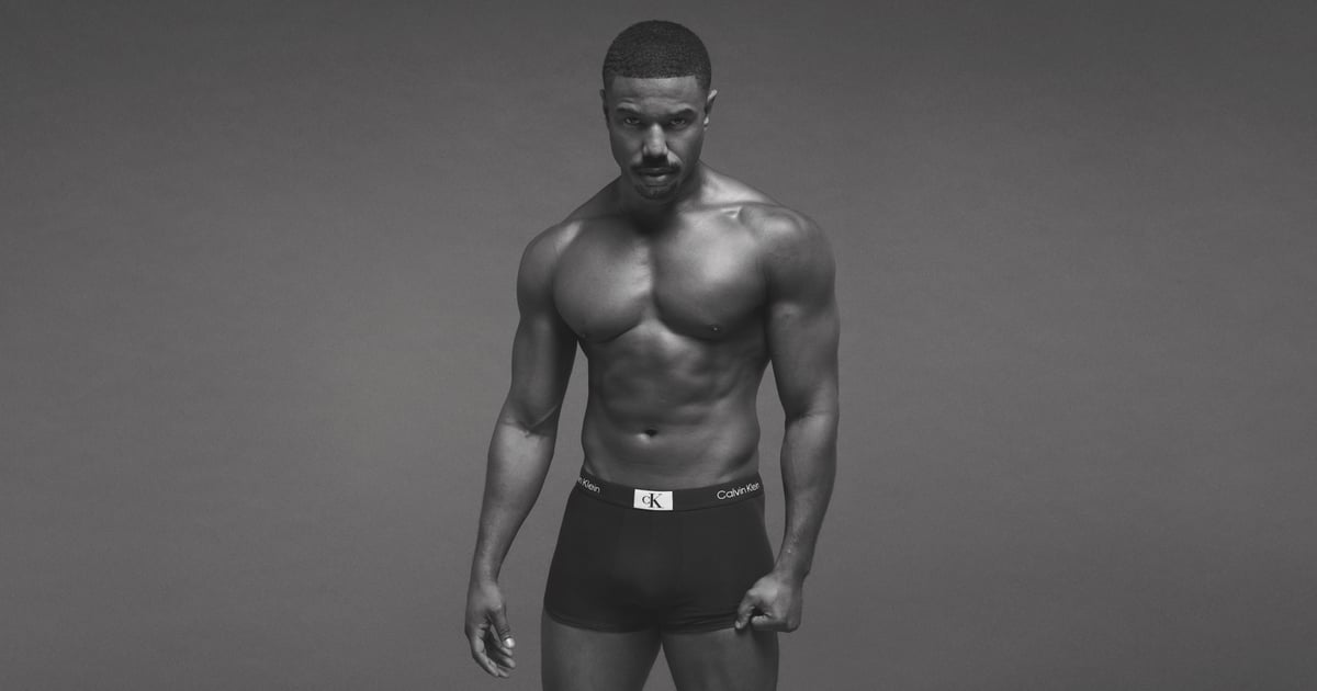 Michael B Jordan mannequins pour la campagne printemps de Calvin Klein
