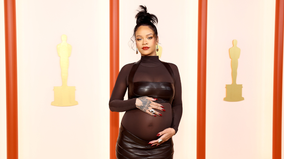 Rihanna Just Defined Her New Pregnancy Style At The 2023 Oscars