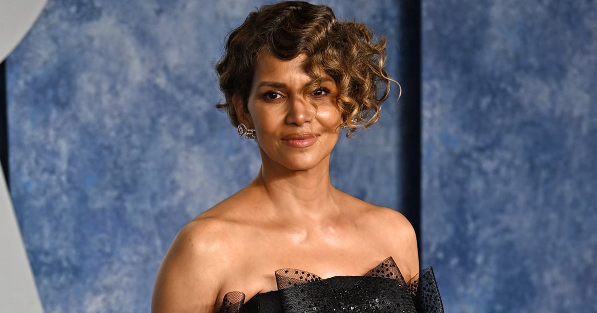 Robe Oscar de la Renta Halle Berry |  Afterparty des Oscars 2023