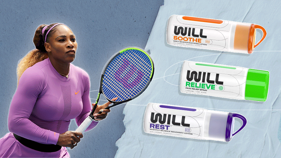 Serena Williams Spills Her Recovery Secrets In Her New Skincare-Infused Pain Relief Line