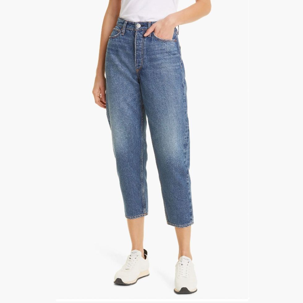 Jean court coupe droite Alissa