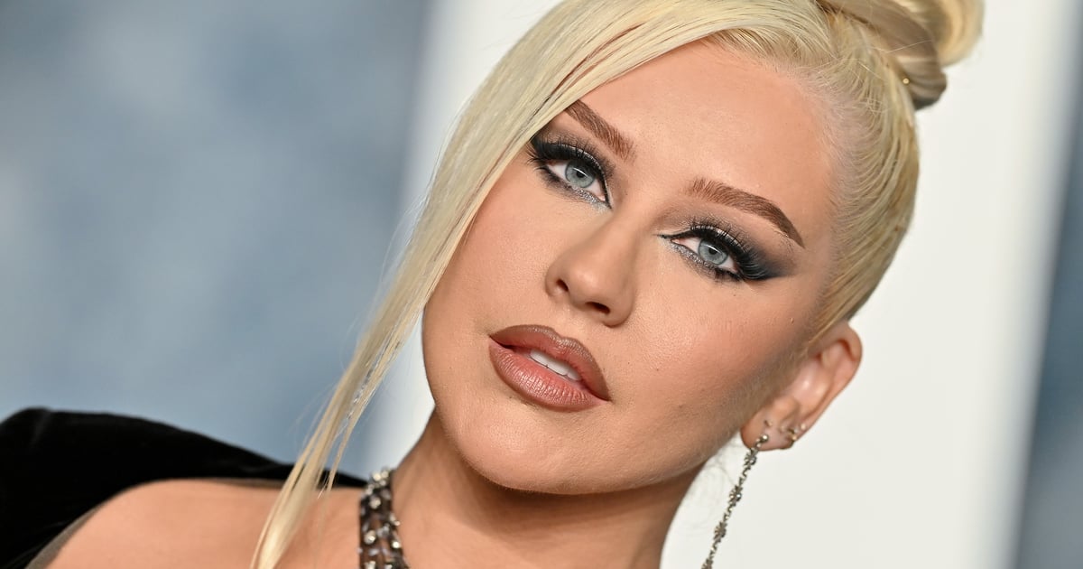 Vagin Nails de Christina Aguilera pour le lancement du terrain de jeu