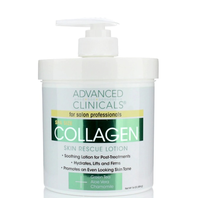 Lotion pour le corps au collagène Advanced Clinicals Amazone