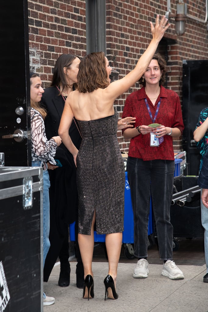 La robe corset strass de Jennifer Garner à New York
