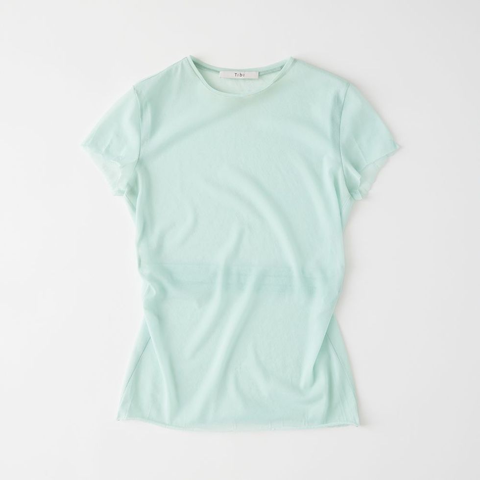 T-shirt pour bébé en gaze transparente