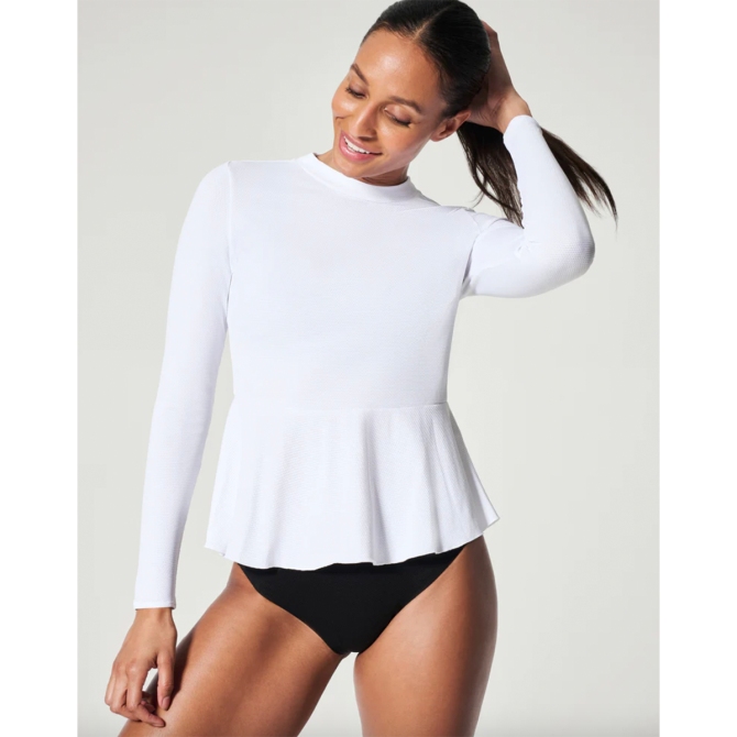 Maillot de bain péplum Spanx