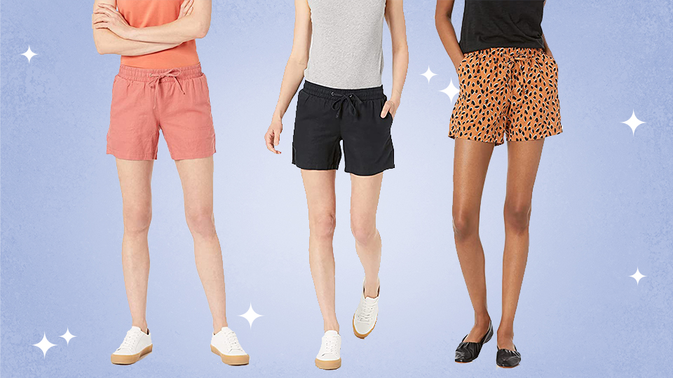Amazon Shoppers Say These $15 Lightweight Linen Shorts Beat Out Pricier Options