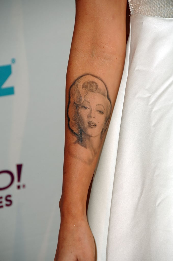 Tatouage Marilyn Monroe de Megan Fox