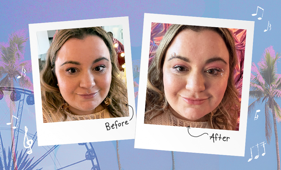 Coachella Beauty Trends: I Tried Pearl Brows & I’m Seriously Obsessed