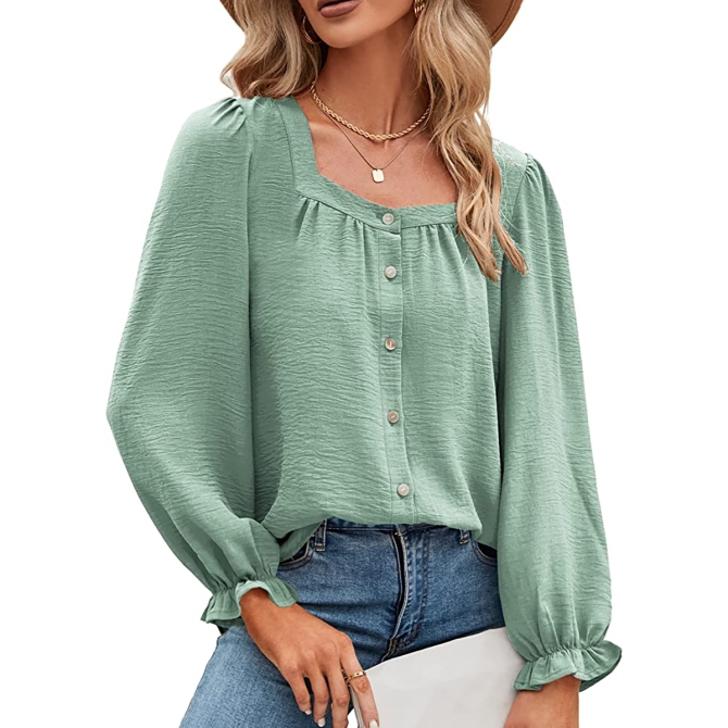 Chemisier à manches longues Aifer