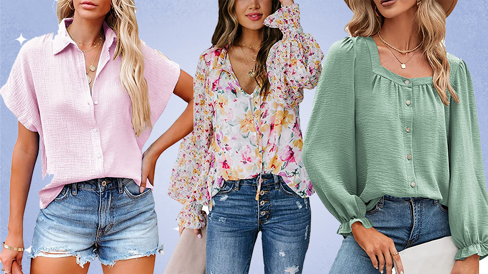 Amazon Has the Trendiest Blouses For Spring—Starting at $17