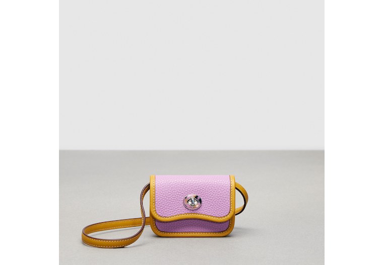 Portefeuille ondulé avec bandoulière Portefeuille ondulé avec bandoulière