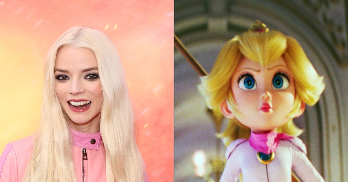 Anya Taylor-Joy canalise la princesse Peach sur le tapis rouge