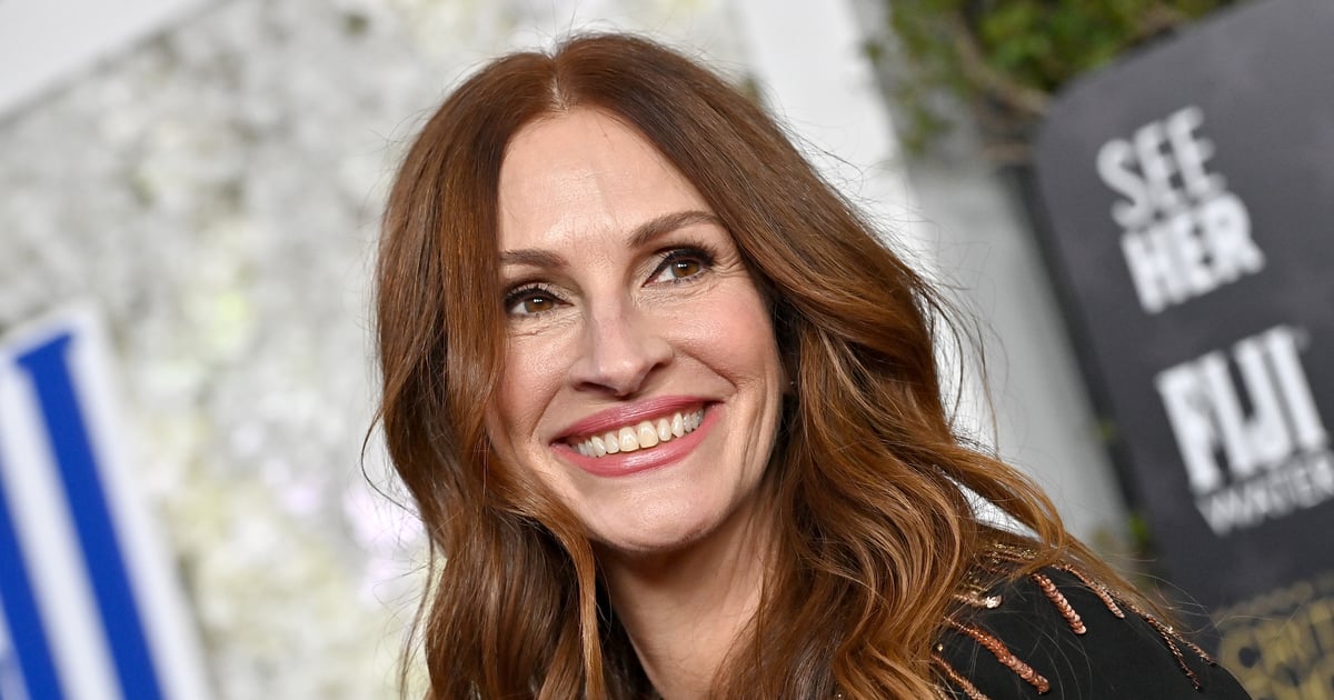 La frange de Julia Roberts lui donne un tout nouveau look