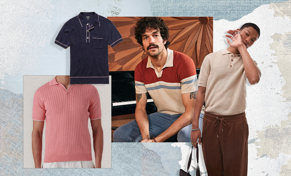 The 14 Coolest Men’s Sweater Polos For Spring
