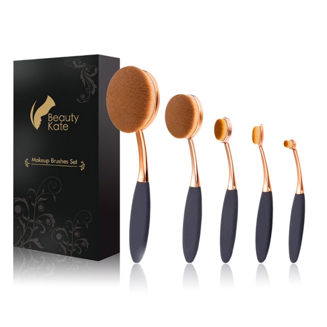Pinceaux de maquillage ovales Beauty Kate Pinceaux de maquillage ovales Beauty Kate