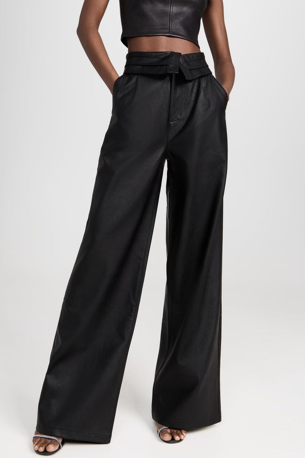 Pantalon à taille haute Tyler