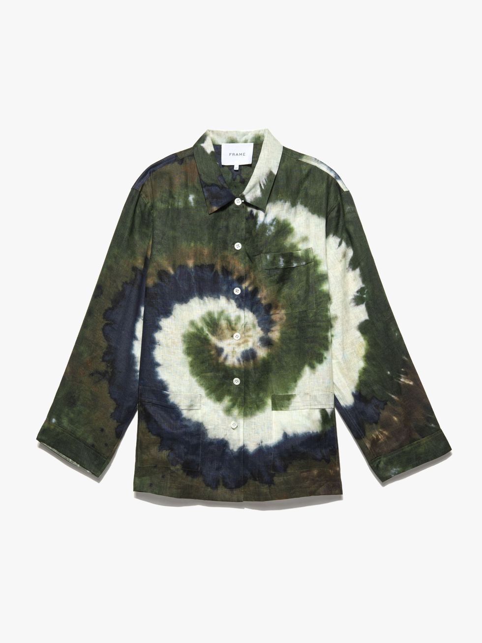 Chemise oversize tie-dye