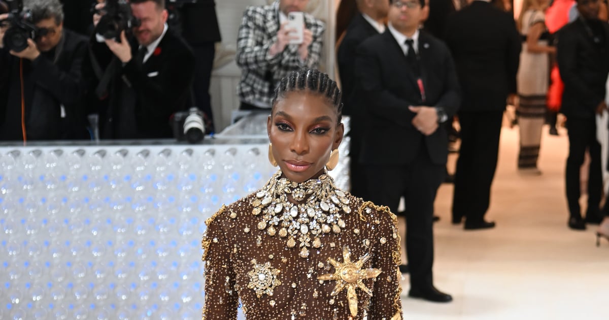 Le détail caché des cheveux de Michaela Coel au Met Gala