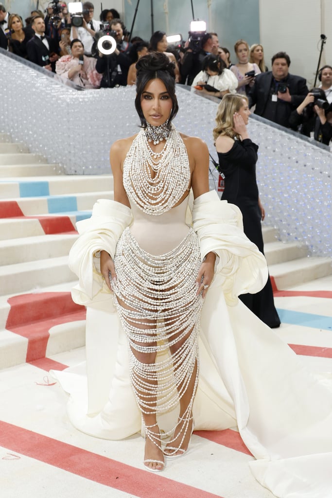 Kim Kardashian en Schiaparelli au Met Gala 2023