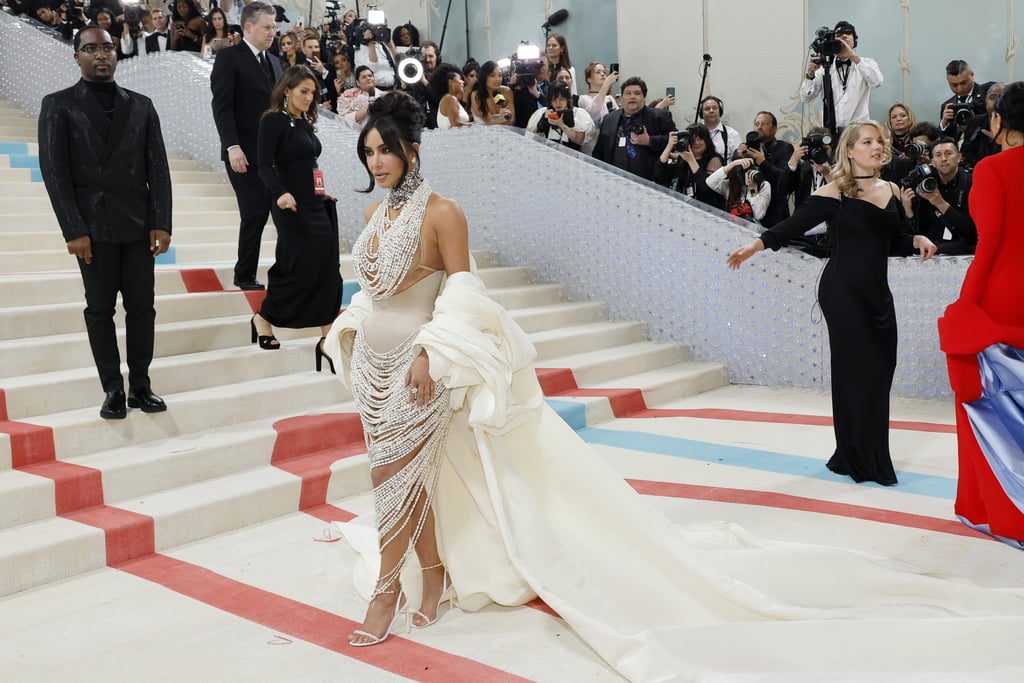 Kim Kardashian en Schiaparelli au Met Gala 2023