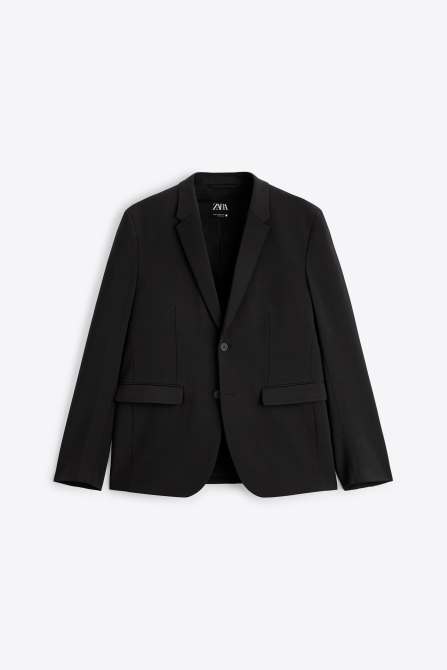 blazer zara noir