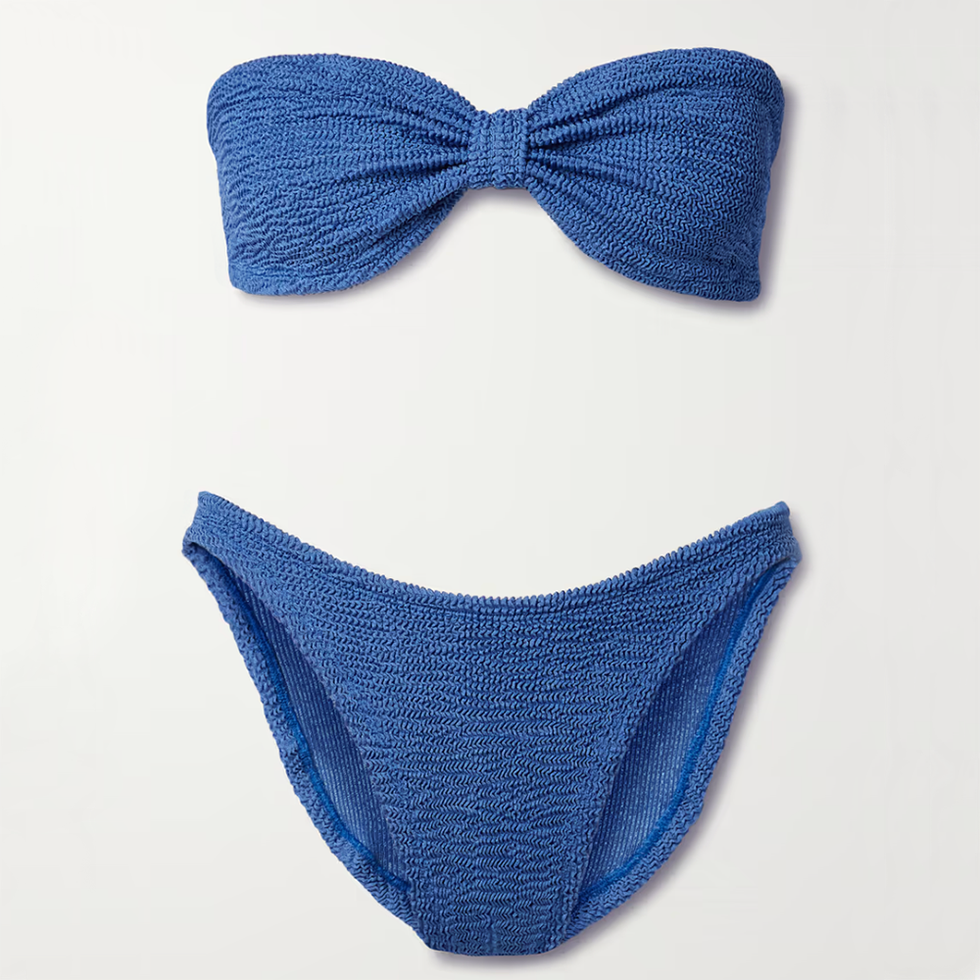 Jean Seersucker Bikini