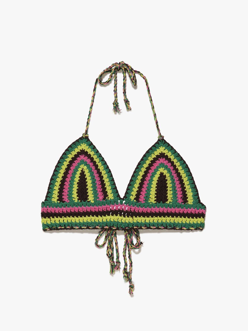 Haut de bikini crocheté