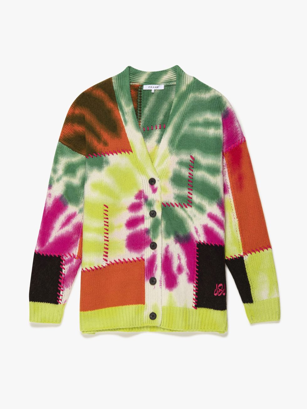Cardigan tie-dye