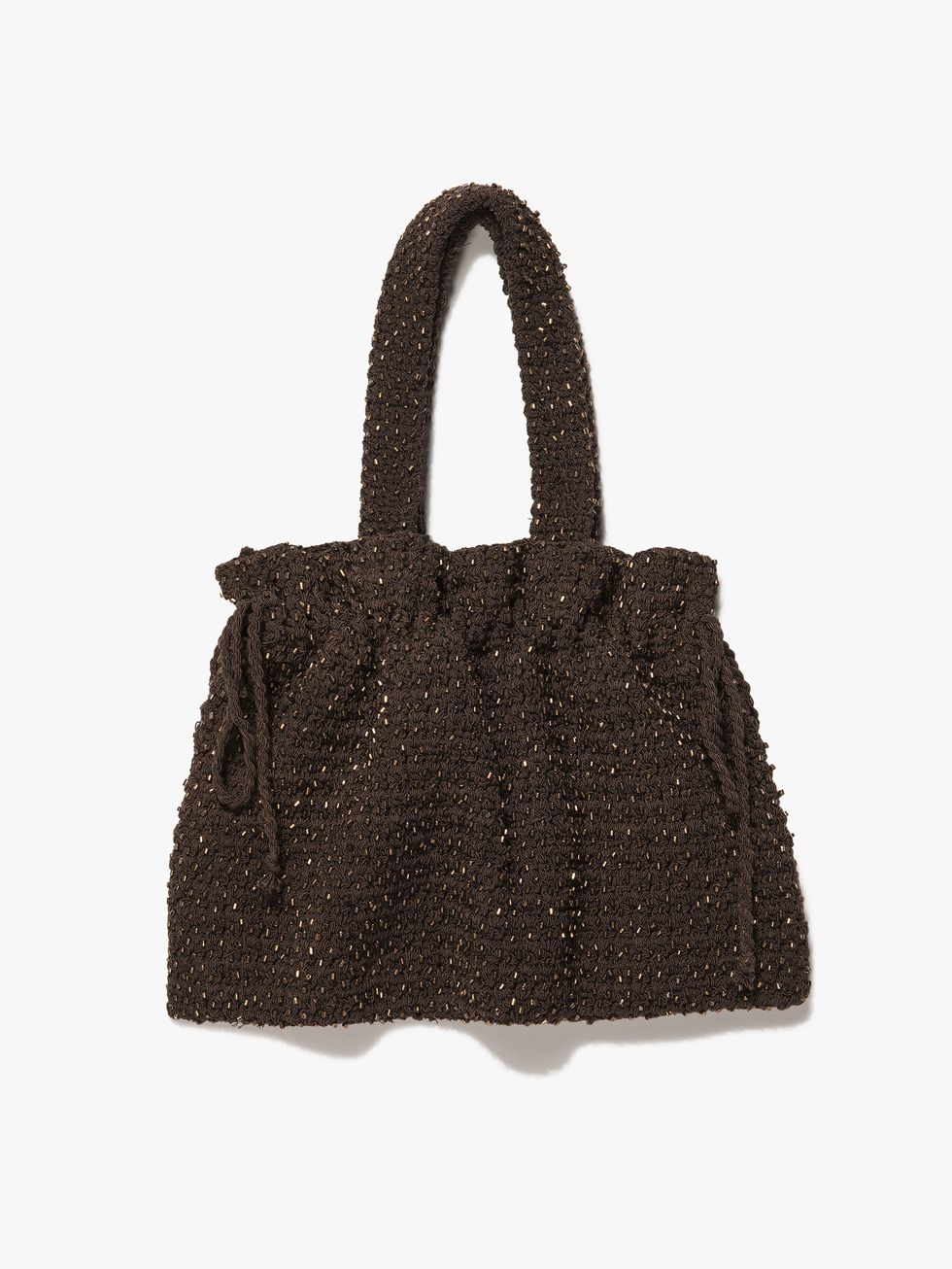 Sac en crochet perlé