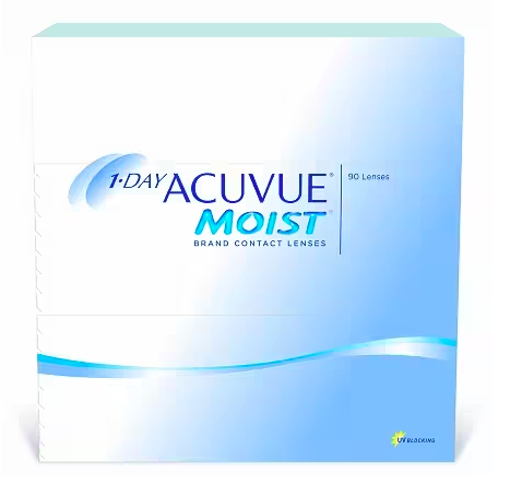 1 jour Acuvue MOIST 90Pk 1.0Box
