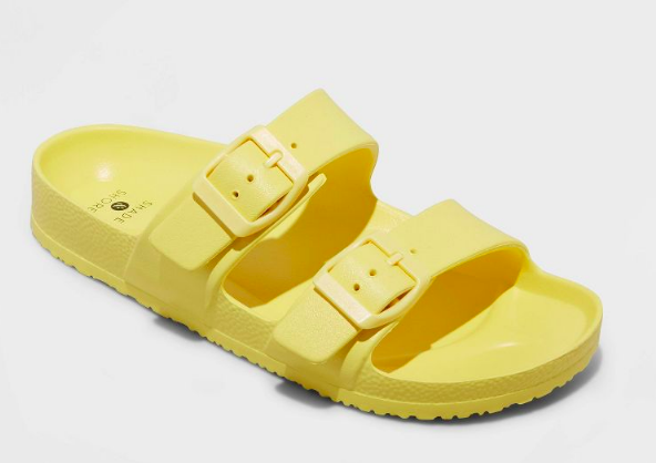 Sandales à enfiler à deux bandes Neida EVA pour femmes