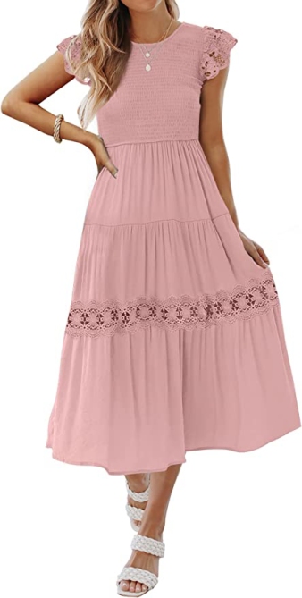 Robe mi-longue ZESICA