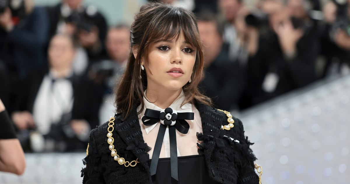 French Manucure de Jenna Ortega au Met Gala 2023