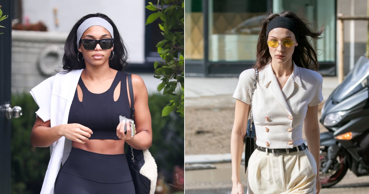 La tendance des bandeau en tissu des années 90 revient