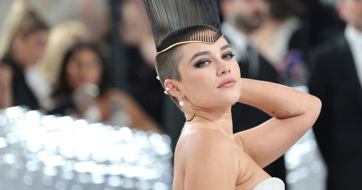 Le crâne rasé de Florence Pugh au Met Gala 2023