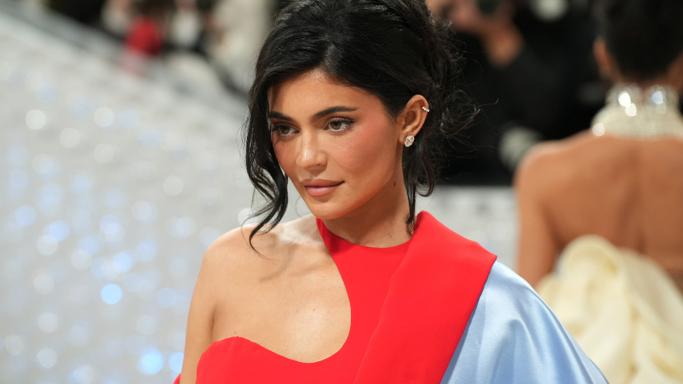 Kylie Jenner Has Waist-Length, Platinum-Blonde Hair in New Campaign